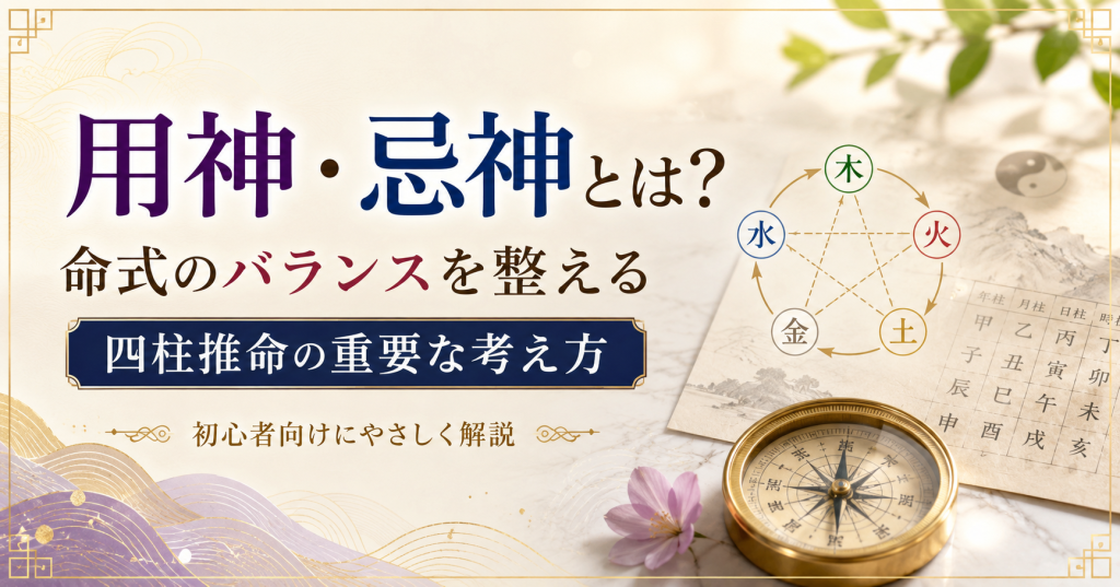 四柱推命 用神忌神