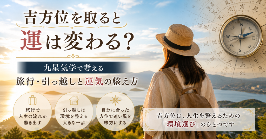 吉方位取り
