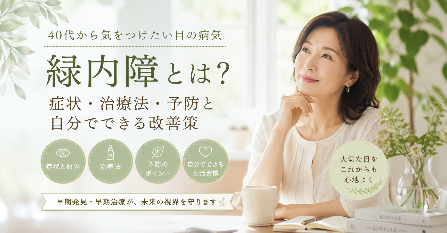 緑内障予防治療