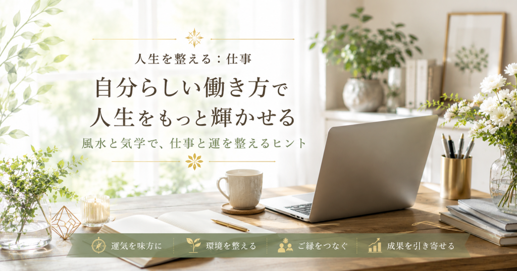 整えましょう仕事