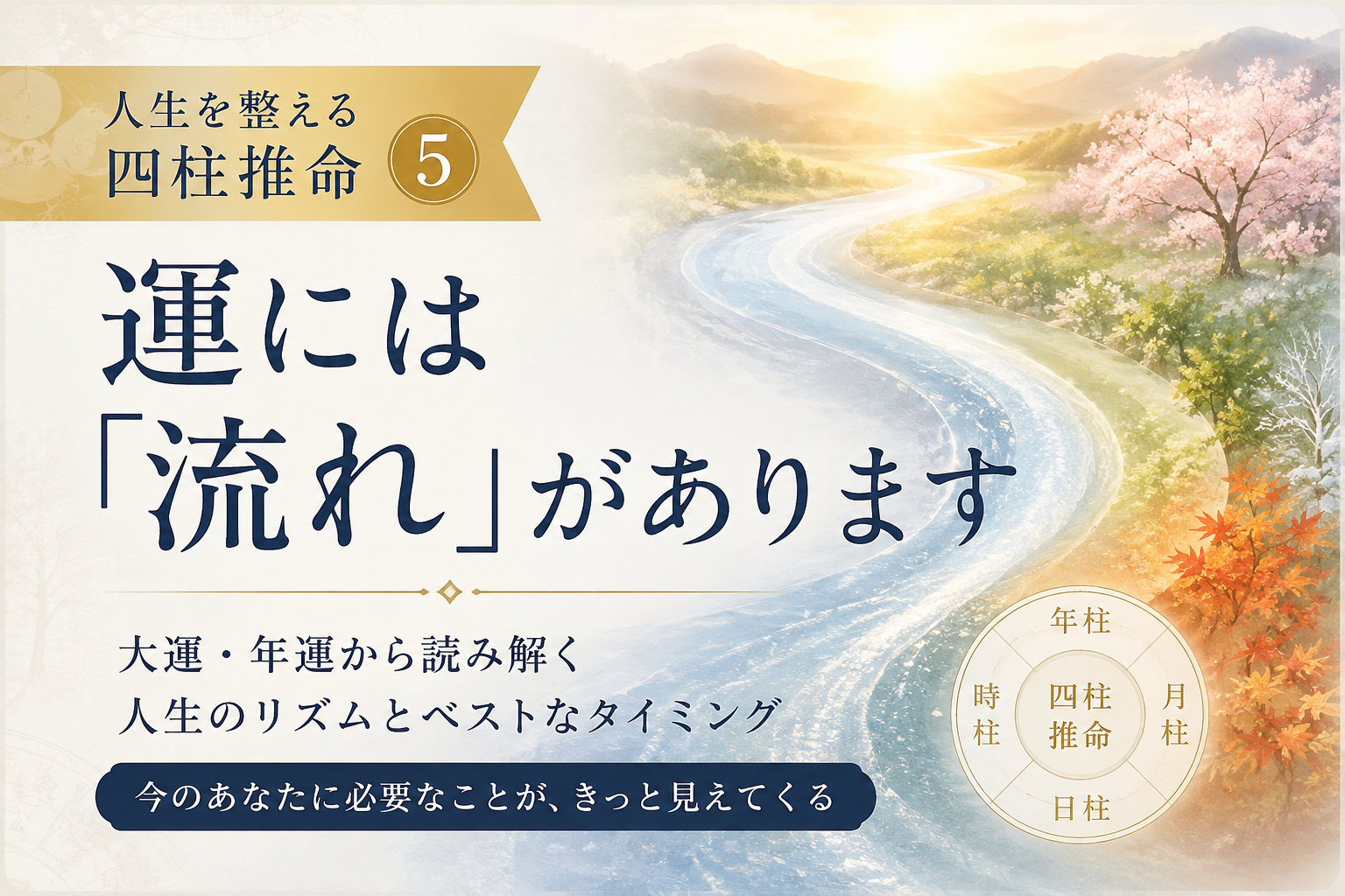 四柱推命　運