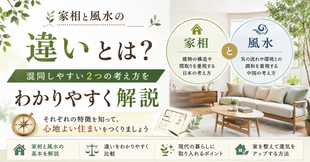 家相と風水